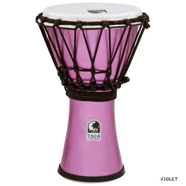 Toca Freestyle ColorSound Djembe, Metallic Violet