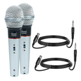 5Core XLR Microphone Dynamic Mic Karaoke Singing Studio Mics Handheld Microfono