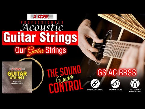 5Core Bass Electric Guitar Strings 0.045-.100 Gauge w Bright Tone for 6 String Guitars