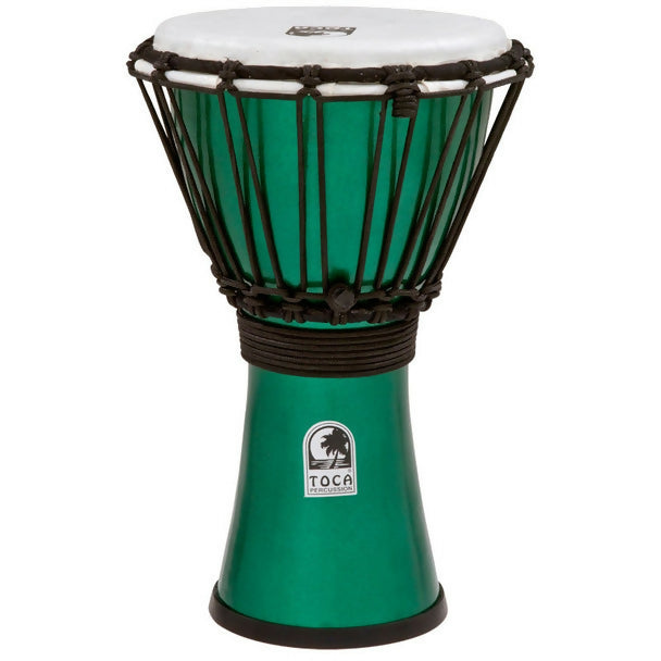 Toca Freestyle ColorSound Djembe, Metallic Green