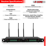 5 Core Wireless Microphones 8 Channel Karaoke Professional UHF Singing Mic System Cordless Microfonos