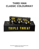 Donner X Third Man Hardware Triple Threat 3-in-1 Analog Multi-Effects Guitar Pedal