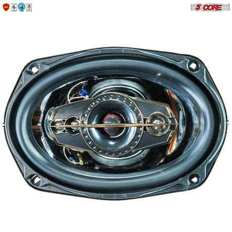 5 Core Car Speaker Coaxial 3 Way 6X9" Sold In Pair 1600 Watts PMPO Speakers For Car Audio Premium Quality CS6980