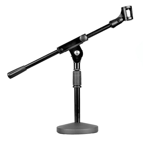 5 Core 3 Pieces Adjustable Desk Microphone Stand Boom Arm w/ Non-Slip Mic Clip Twist Clutch MSSB 3PK