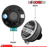 5Core Compression Horn Tweeter Driver Unit Screw-On Timpano Speaker High Frequency 5C-D26 - 5 Core