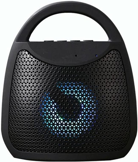5 Core 4" Portable Bluetooth Speaker Outdoor Wireless Mini Speakers 40W with Loud Stereo and Booming Bass, Dual Pairing, USB, FM, TF Card, 10H Playtime, Water Resistant for Home Party Black BT-13B